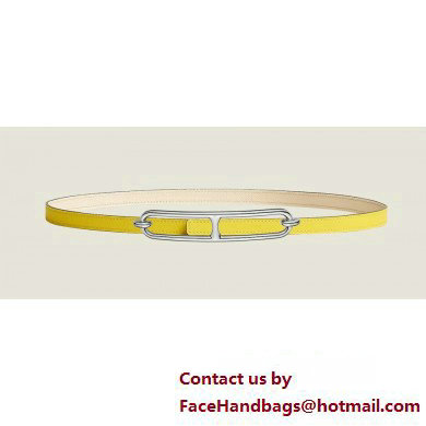 Hermes Roulis belt buckle & Reversible leather strap 13 mm 07 2023